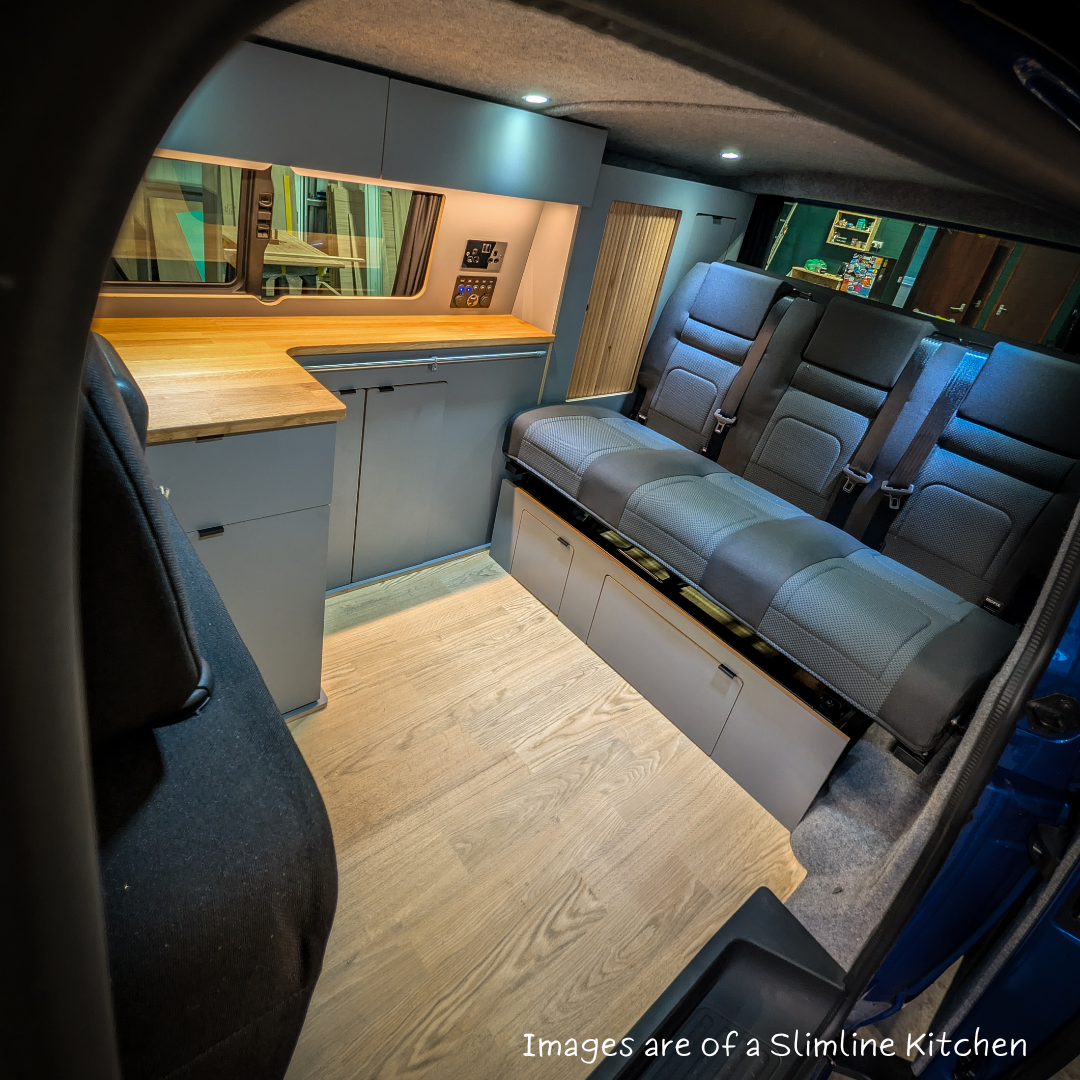 VW T7/ New Ford Transit Custom Campervan Kitchen Interior Plug & Play