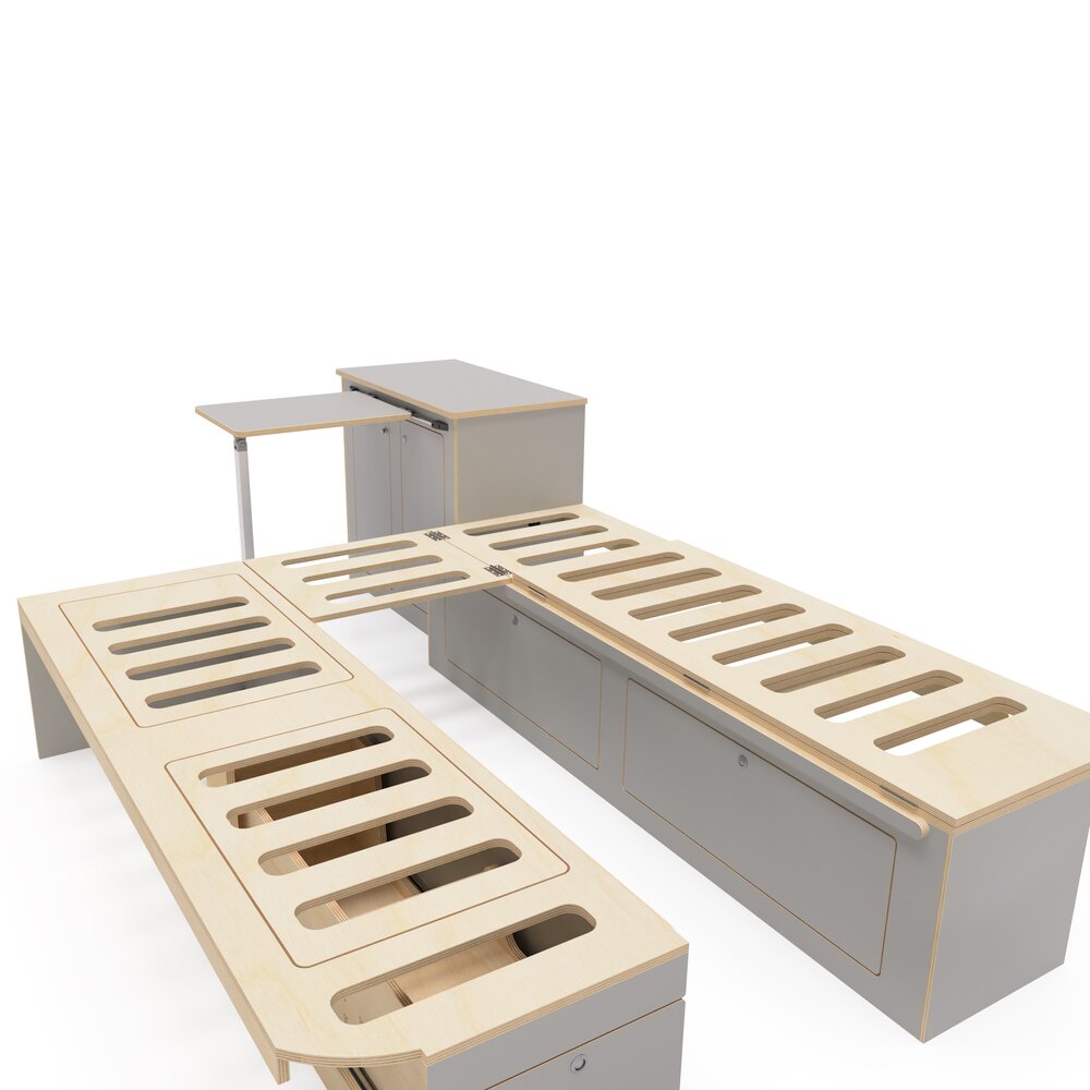 Side Pod Campervan Interior