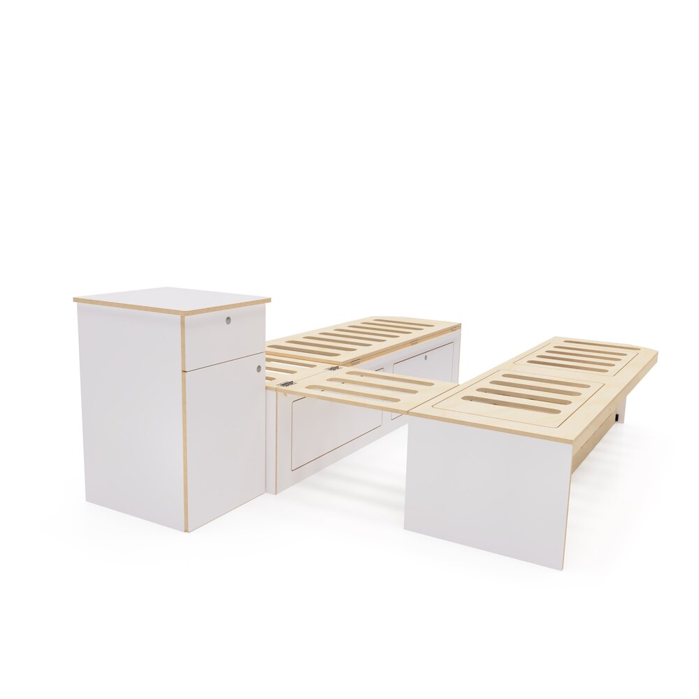 Side Pod Campervan Interior