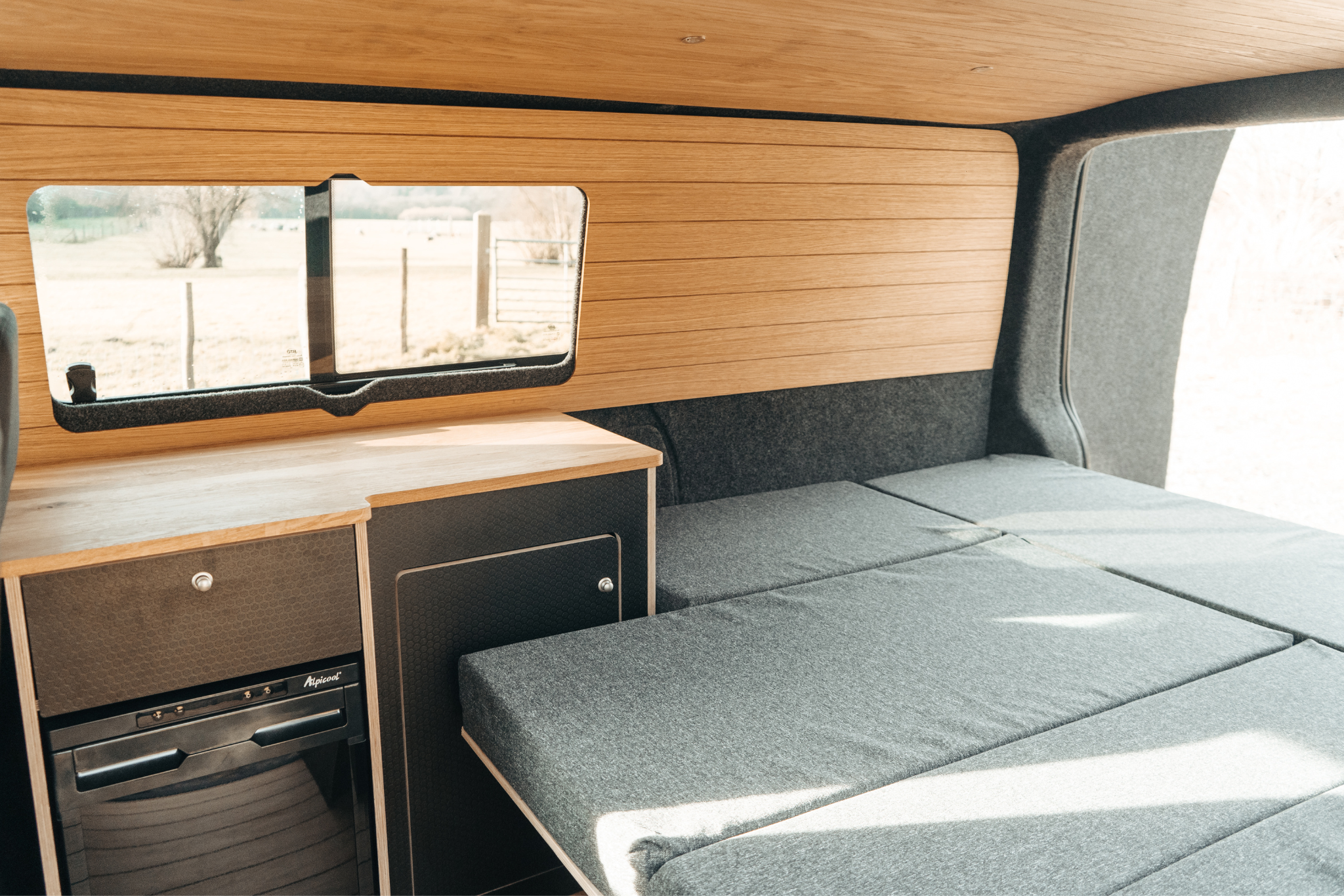 U-Shaped Campervan Interior Ford Transit Custom MK1
