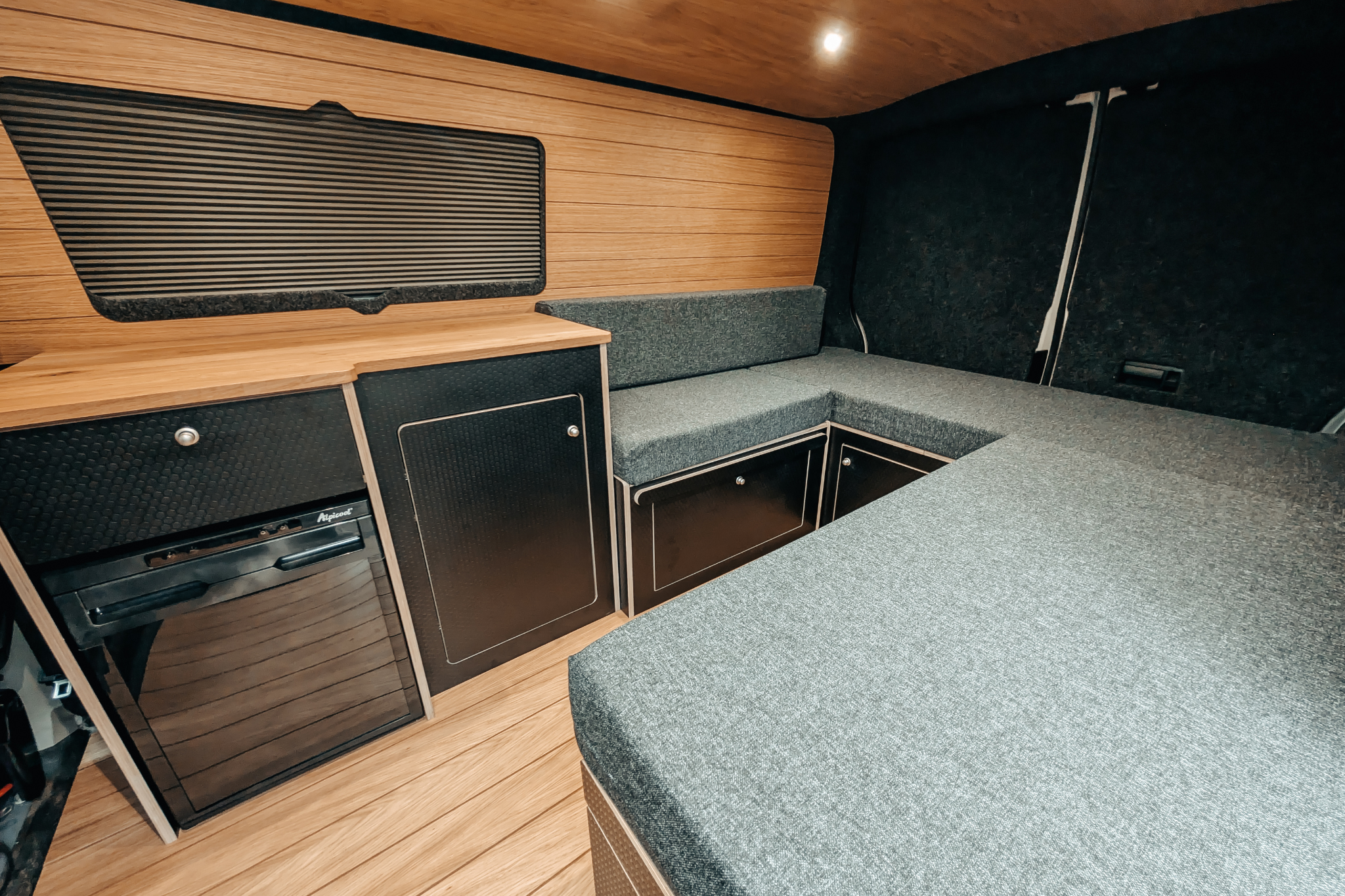 U-Shaped Campervan Interior Ford Transit Custom MK1