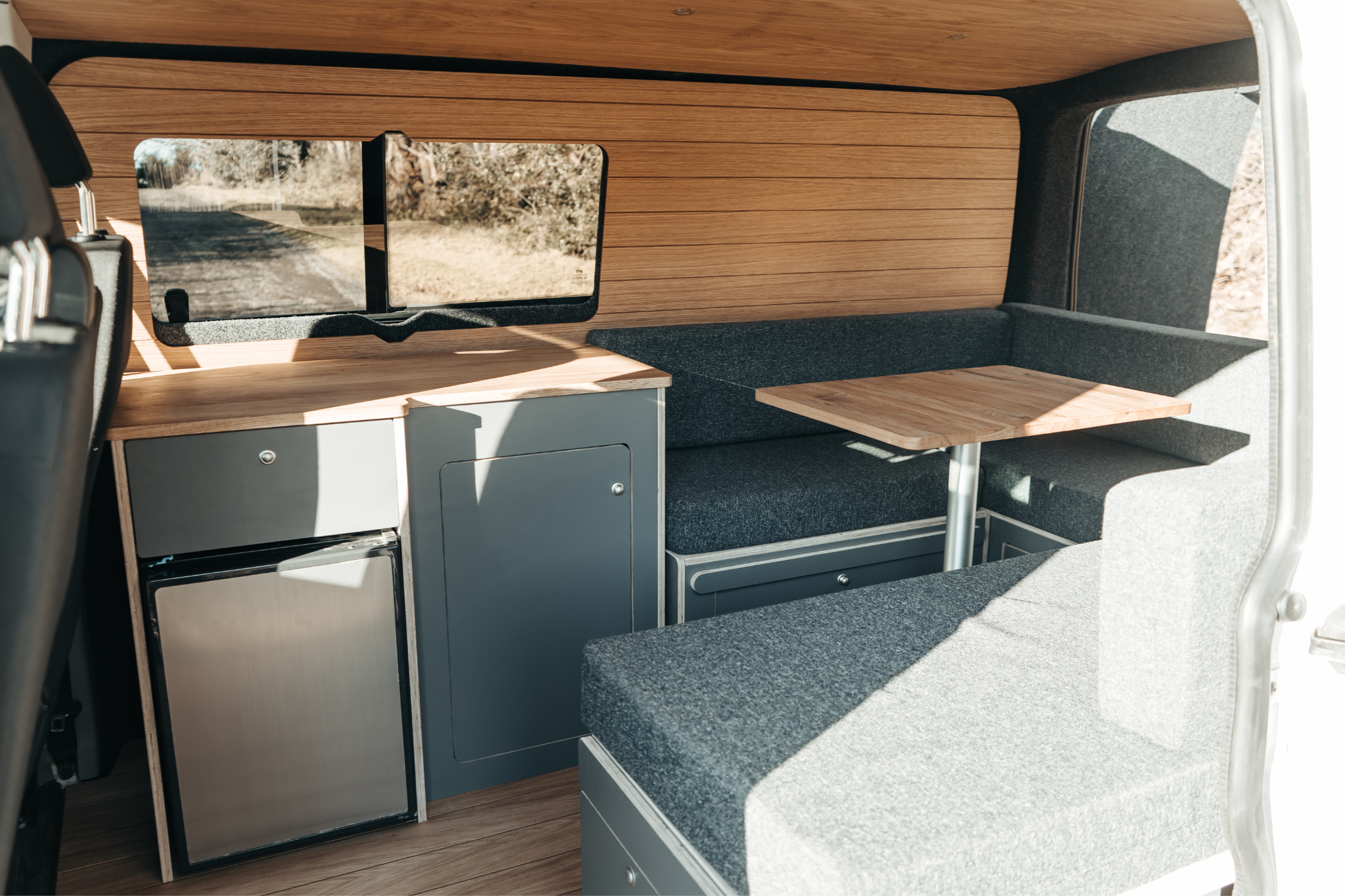 U-Shaped Campervan Interior Ford Transit Custom MK1