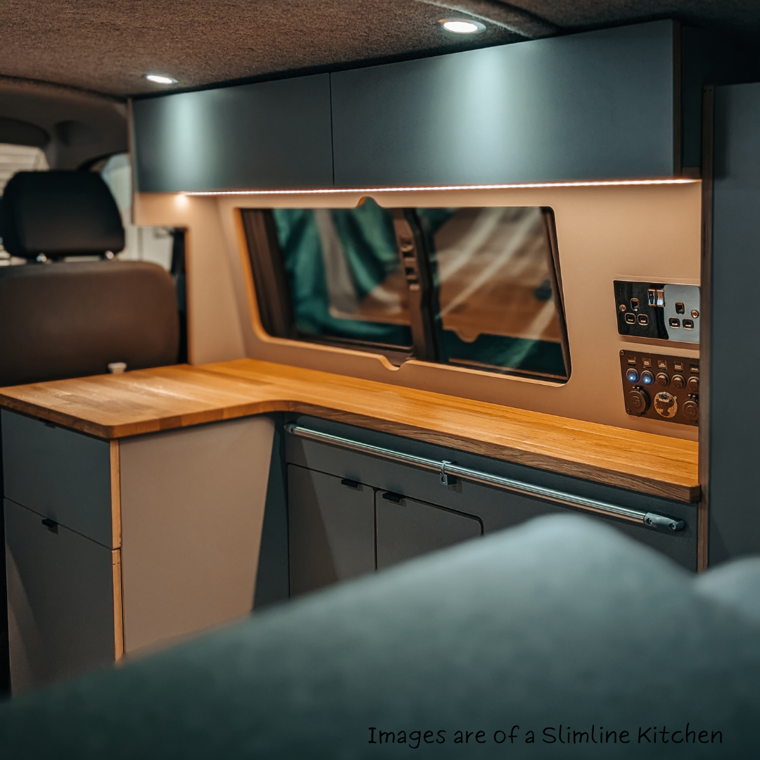 VW T7/ New Ford Transit Custom Campervan Kitchen Interior Plug & Play