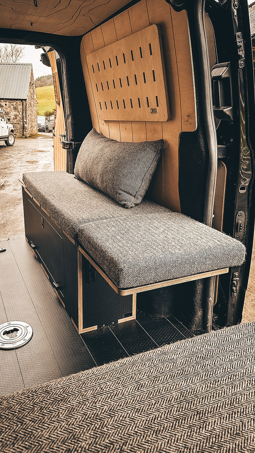 THE PLY GUYS CLACHAN WHEEL ARCH STORAGE UNIT