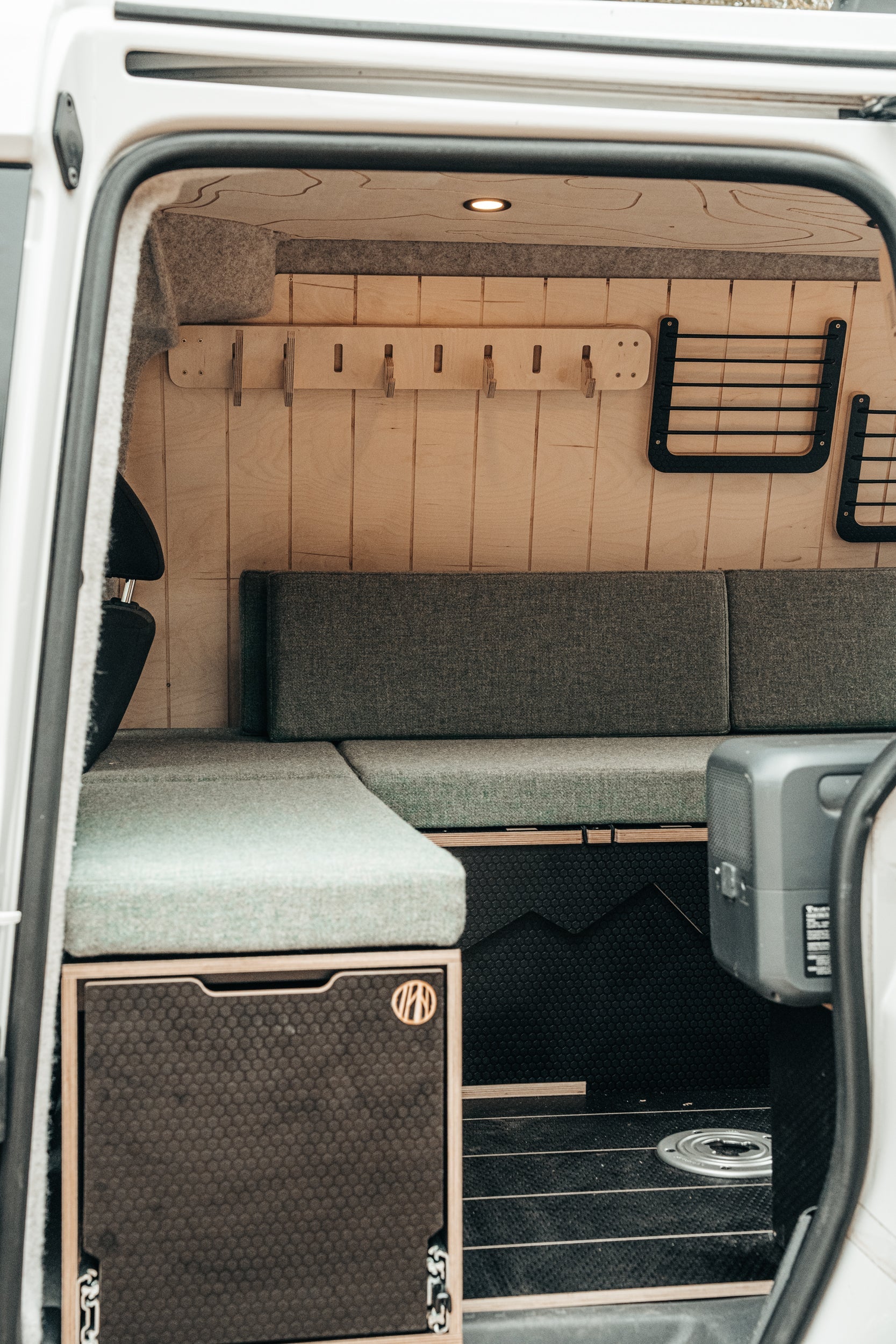 NOOKS 'Straight Line' Van Wall Storage