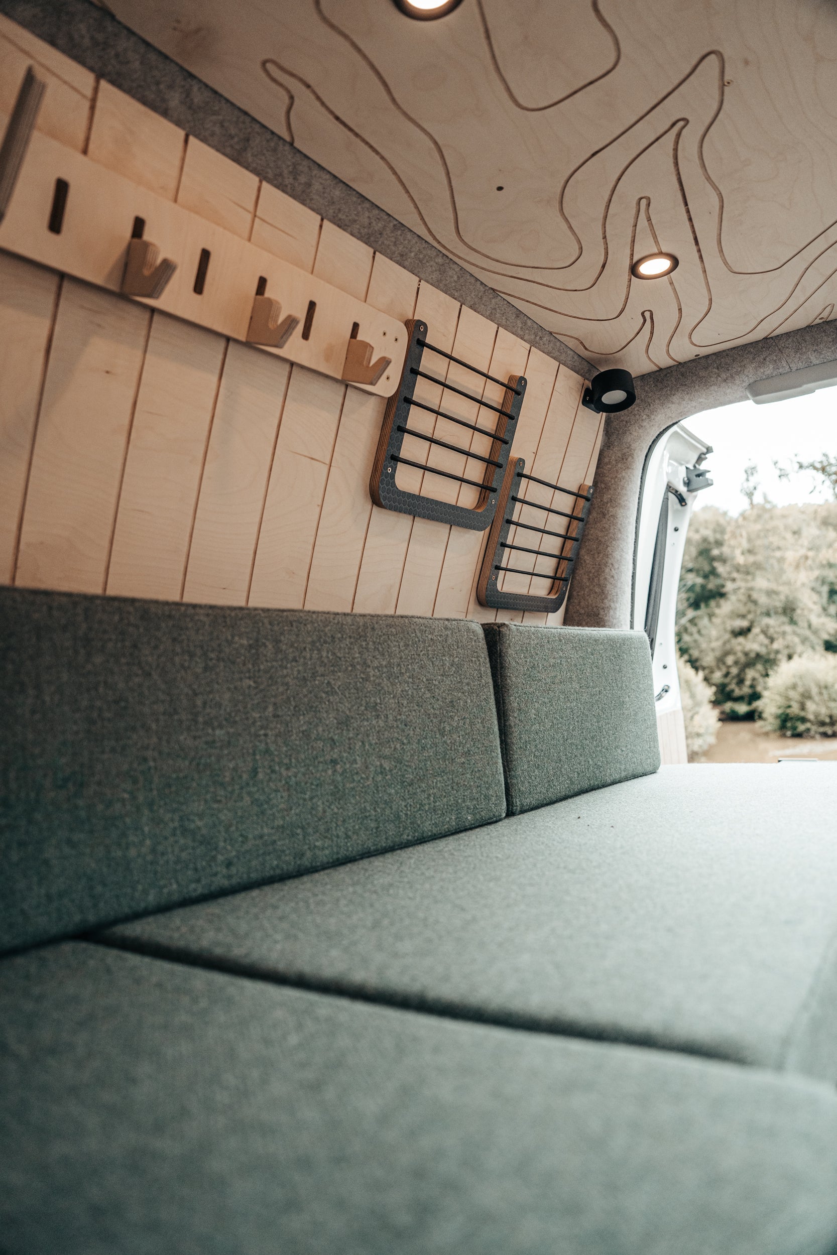 NOOKS 'Straight Line' Van Wall Storage