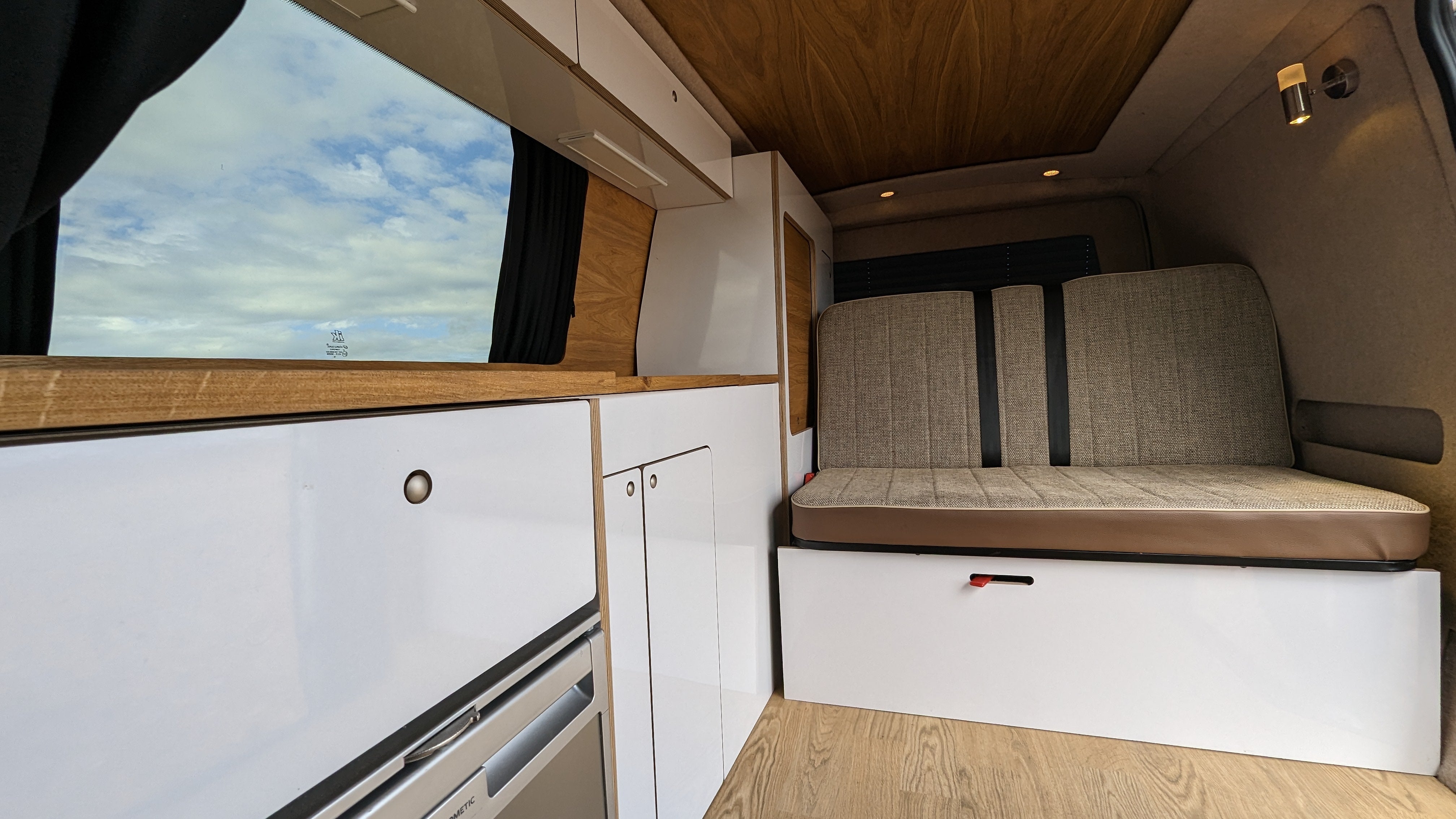 Square Backed Universal Campervan Kitchen Interior Unit