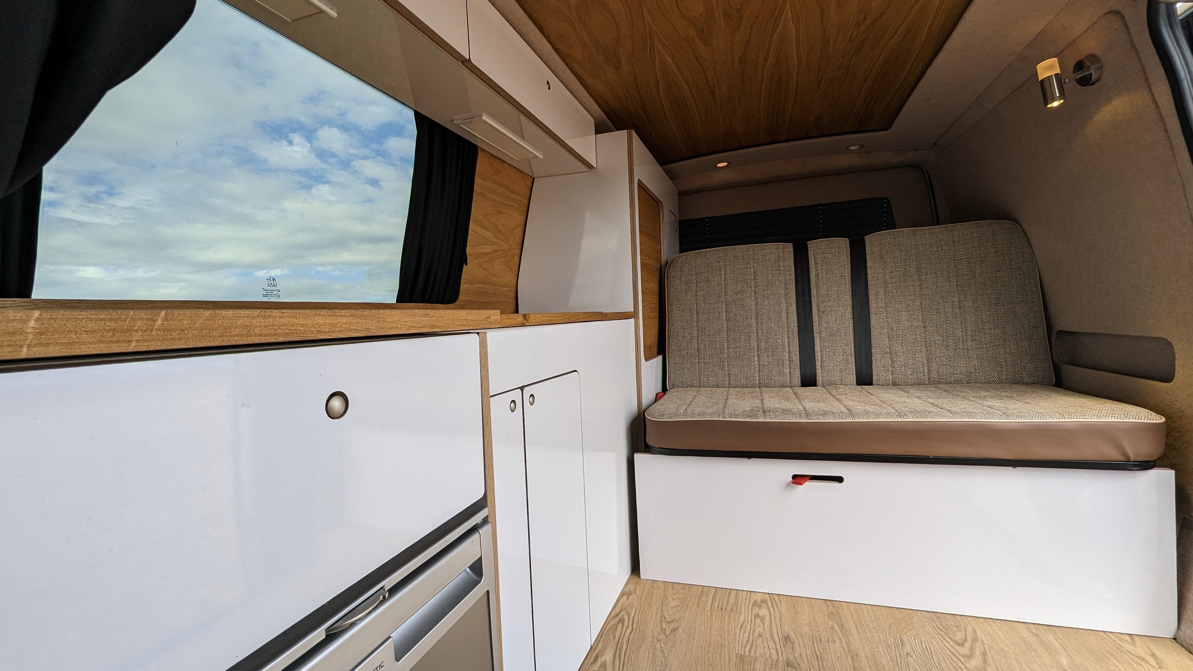 Square Backed Universal Campervan Kitchen Interior Unit