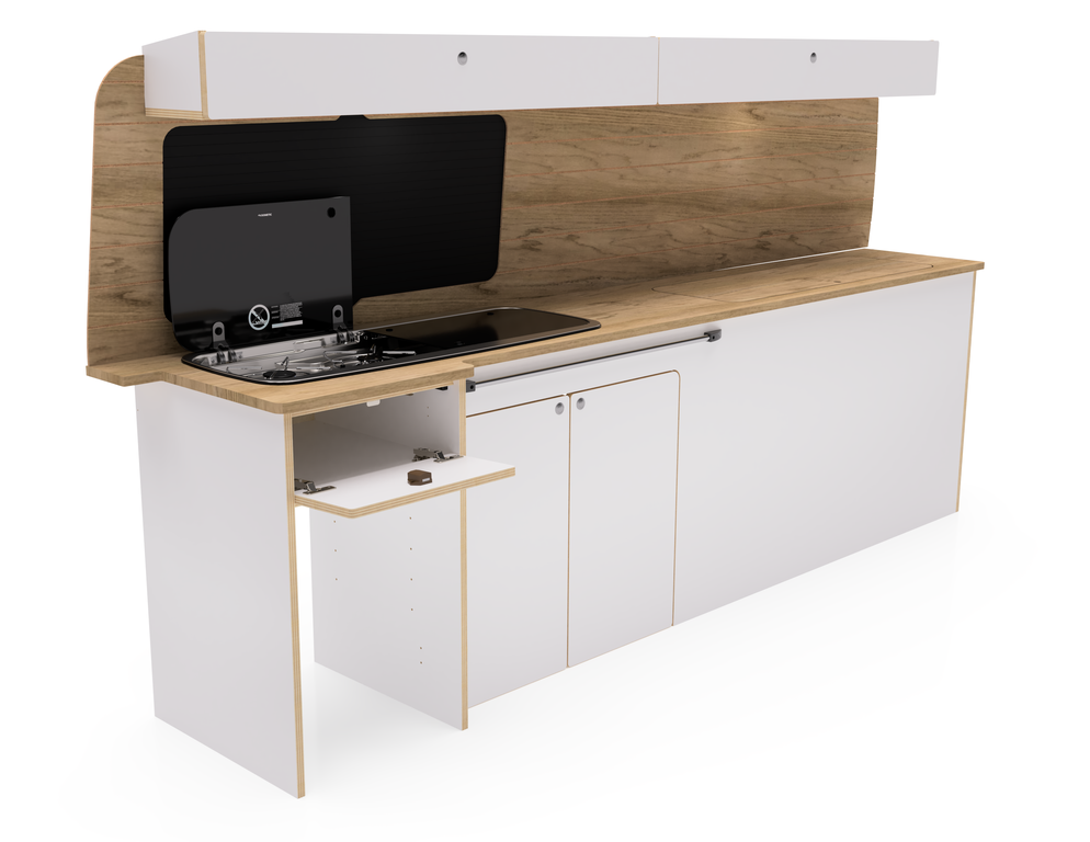 Laminated Low Level Kitchen