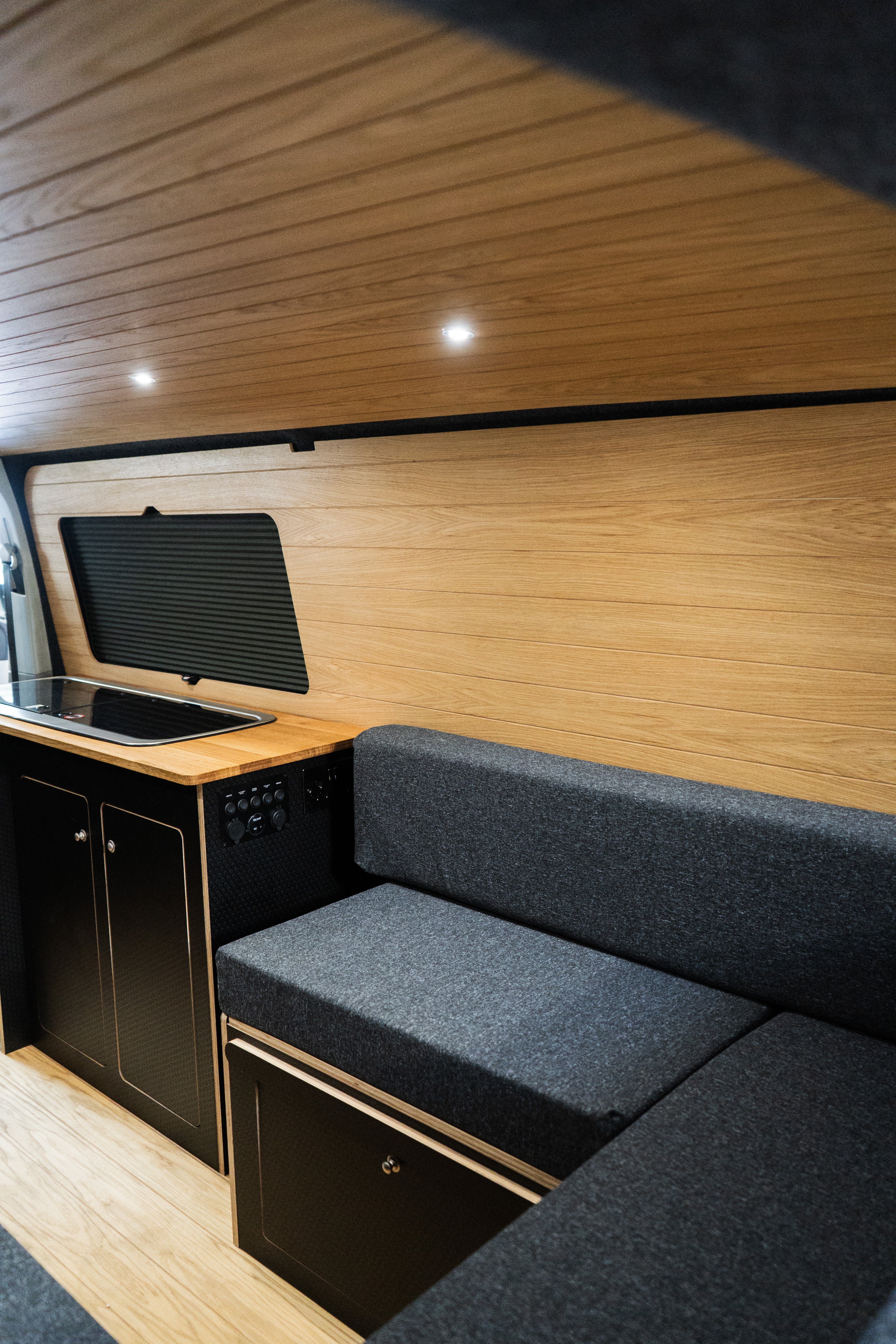U-Shaped Campervan Interior Ford Transit Custom MK1