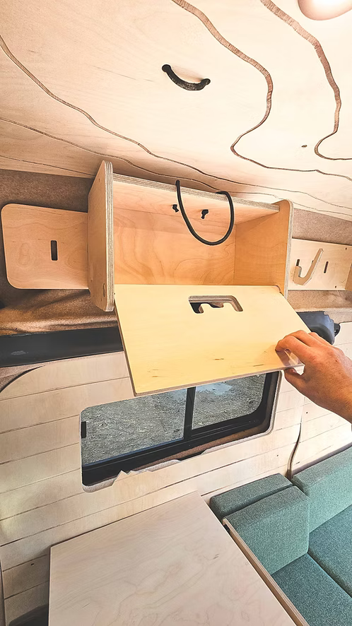 NOOKS Dookit 'Mhor' Van Wall Storage