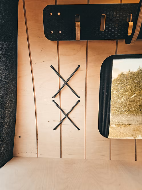 NOOKS 'Straight Line' Van Wall Storage