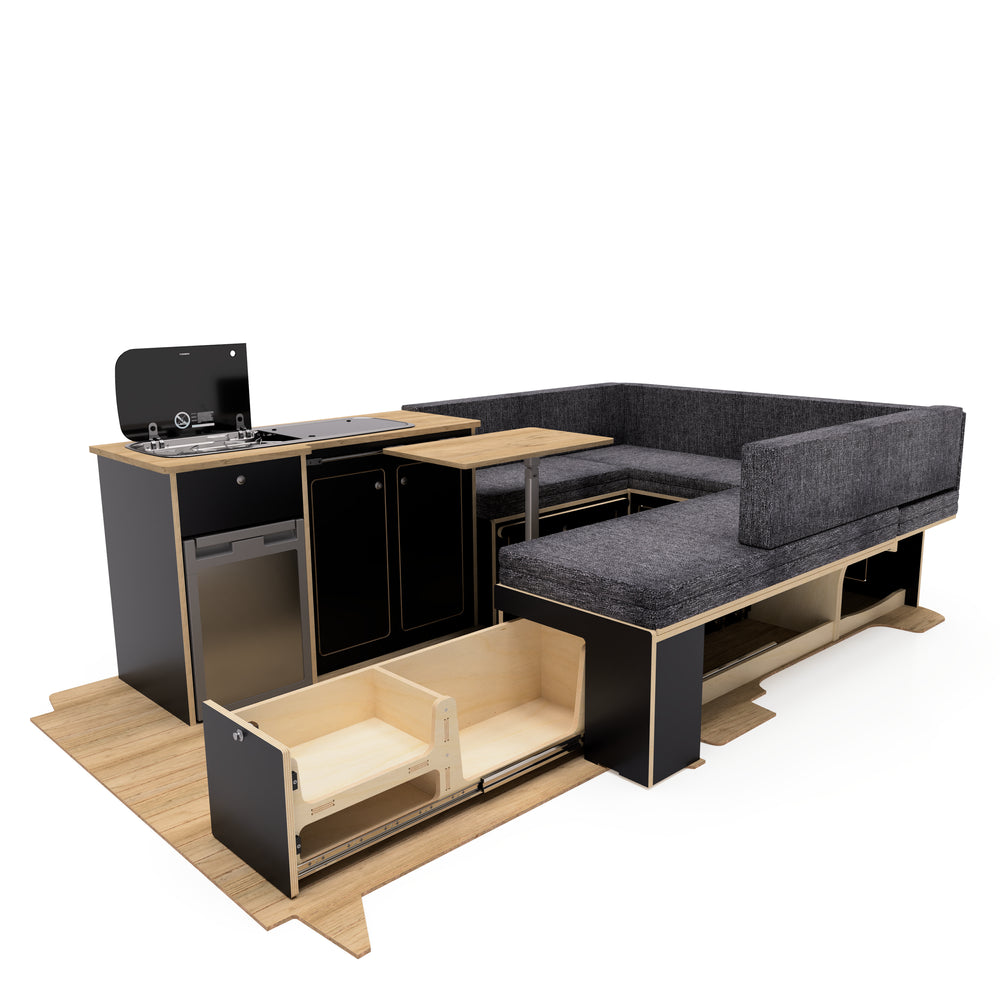 U-Shaped Campervan Interior T7/ FTC Mk2